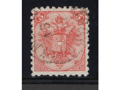 38263 rakousko bosna hercegovina 1879 mi 4 i k o 5 kr znak rz 9 1 4