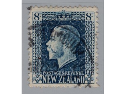 Nový Zéland 1921, Mi. 162C, O 8d