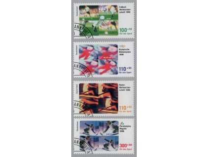 Německo - Spolková republika 1998, Mi. 1968-71, O Sport (xx lep)
