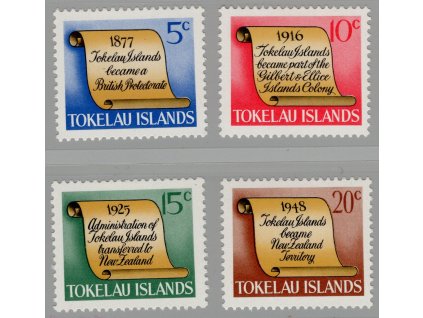 Tokelau 1969, Mi. 9-12, xx Historie