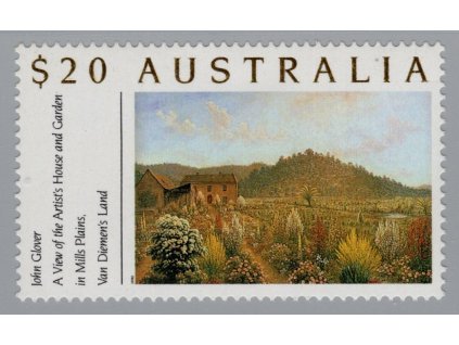 Austrálie 1990, Mi. 1222, xx 20$ Zahrady