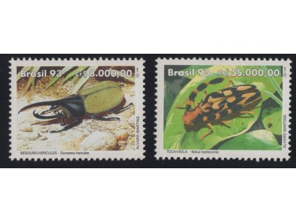 Brazílie 1993, Mi. 2523-4, xx Brouci