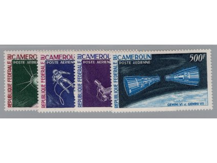Kamerun 1966, Mi. 449-52, xx Kosmos