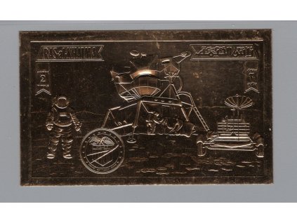 Emiráty - Ras Al Khaima 1972, Mi. B744B, xx Apollo 16