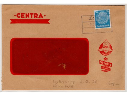 Sudety 1938, ⌧︎ Lobositz - Lovosice