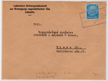 Sudety 1938, ⌧︎ Lobositz - Lovosice