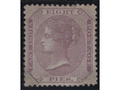 Indie 1860, Mi. 15, x 8P (reparovaný lep)