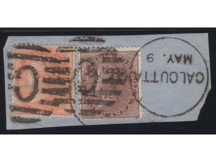 Indie 1865, Mi. 19-20, △ 1 a 2A