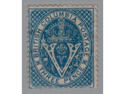 Kanada - Britská Kolumbie 1865, Mi. 2, (x) 3d