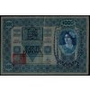 ČSR I 1902 (kolek 1919), 1.000 K, Pof. 6, z oběhu, svislý přehyb, v něm částečně přetržená