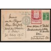 Švýcarsko 1913, Mi. III, ⌧︎ příležitostná letecká pohlednice, raz. 30.3.1913 - FDC!