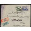 BuM 1939, Pof. L9+13, ⌧︎ s čs. leteckými 2 a 10 Kč, jako souběžné, letecky na Jávu, stopy poštovní přepravy, všechny náležitosti, ojedinělá destinace