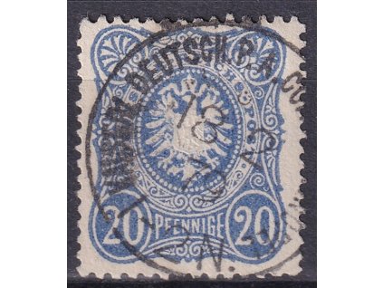 Deutsche Post in der Türkei Nr.V34A ověřená (80EUR)