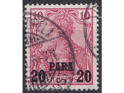 1412 deutsche post in der turkei nr 13ii