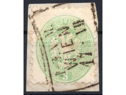 2550 1863 rakousko mi nr 30 vystrizek