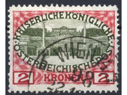 2631 1910 rakousko mi nr 154