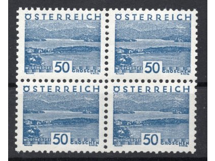 2721 1932 rakousko mi nr 541 blok