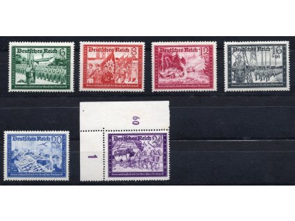 2820 deutsches reich mi nr 773 778