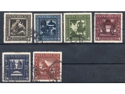 3288 1926 rakousko mi nr 488 493