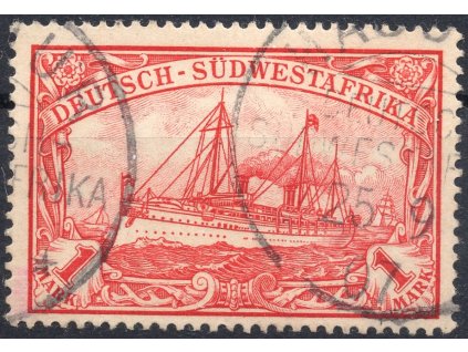 DEUTSCH-SÜDWESTAFRIKA Nr.20 ověřená BOTHE