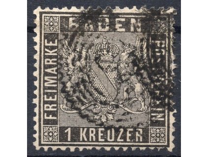 3576 1 baden c 9 1 kreuzer 1860