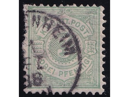 363 wurttenberg mi 44 s certifikatem od firmy borek