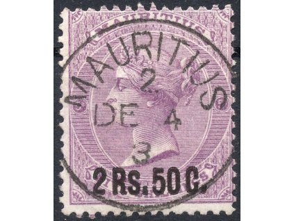 Mauritius 1878 SG.91 (38£)