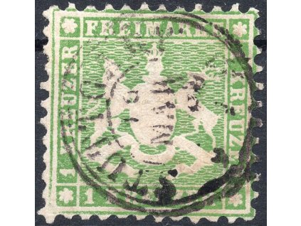 Württemberg 25 b ověřená HEINRICH BPP (120EUR)