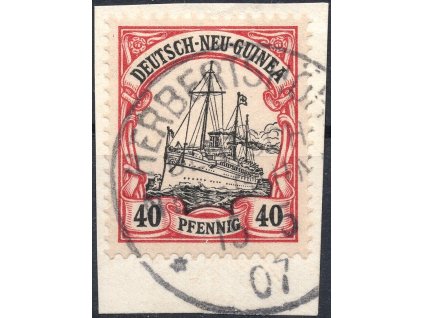DEUTSCH-NEU-GUINEA Nr.13 výstřižek ( Herbertshöhe)