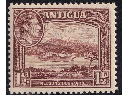 3837 1 antigua 1938 sg 100 10