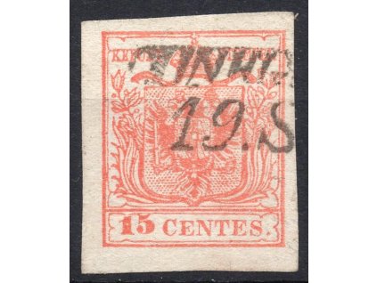 Rakousko LOMBARDEI UND VENETIEN Mi.3