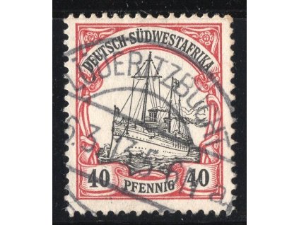 DEUTSCH-SÜDWESTAFRIKA Nr.17 (LÜDERITZBUCHT)