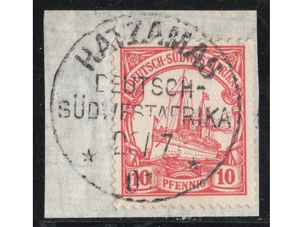 DEUTSCH-SÜDWESTAFRIKA Nr.13 (HATZAMAS)