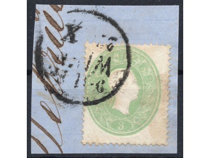 4335 1860 rakousko mi nr 19 vystrizek