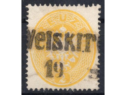 4353 1863 rakousko mi nr 24 weiskirchen hranice na morave