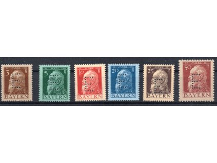 BAYERN Mi.Nr. D6-D11**