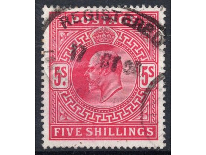 1902 King Edward VII  5Sh