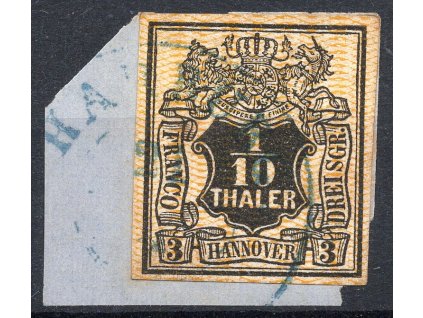 HANNOVER Mi:7 výstřižek