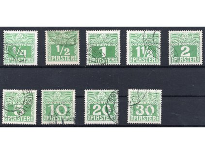 4889 osterreichische post in der levante porto mi nr 6 14