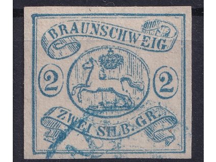 BRAUNSCHWEIG Mi.2 ověřená
