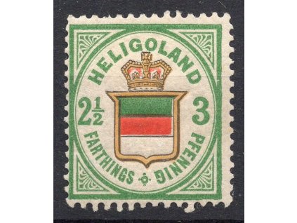 HELGOLAND Mi. 17b*  ověřená