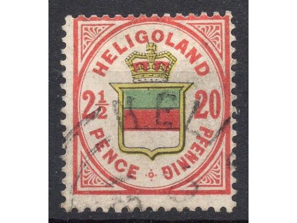 HELGOLAND Mi. 18g ověřená