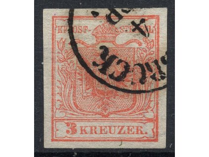 1850 Rakousko  Nr.3X HP