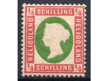 HELGOLAND Mi. 8c* ověřená LEMBERGER BPP