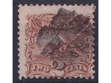 555 1869 usa pony express nr 38