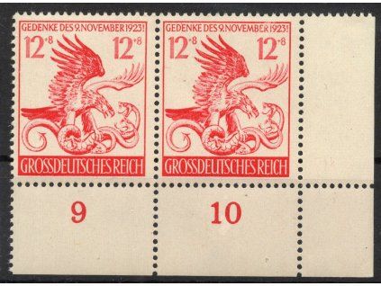 DEUTSCHES REICH Mi.Nr.: 906**  Plattenfehler I