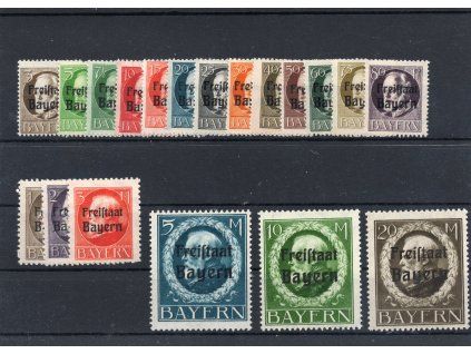 BAYERN Mi.Nr.152-170A**