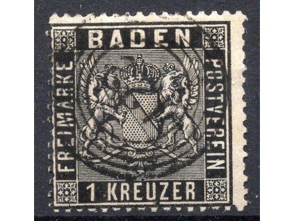 BADEN Mi.Nr. 9 (122 Salem)