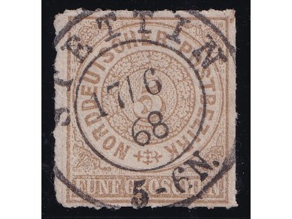 Norddeutscher Postbezirk Nr.6 S certifikátem od firmy Borek.
