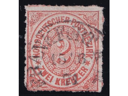 Norddeutscher Postbezirk Nr.8 S certifikátem od firmy Borek.